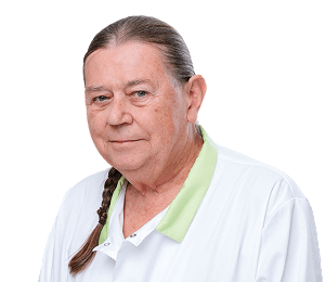 Osoba v bielom plášti