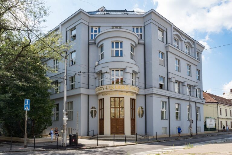 Moderná budova s historickým nádychom